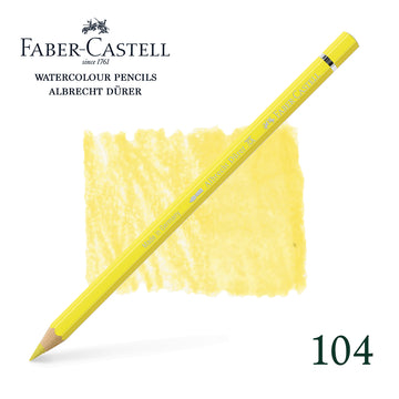 104 Lasurhellgelb - Aquarellstift - Faber-Castell - Albrecht Dürer