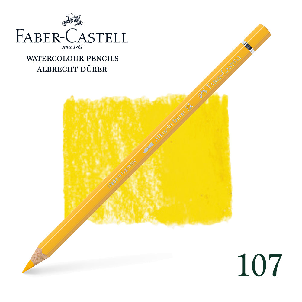 107 Kadmiumgelb - Aquarellstift - Faber-Castell - Albrecht Dürer