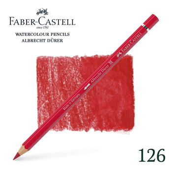 126 Carmin permanent - Crayon aquarellable - Faber-Castell - Albrecht Dürer