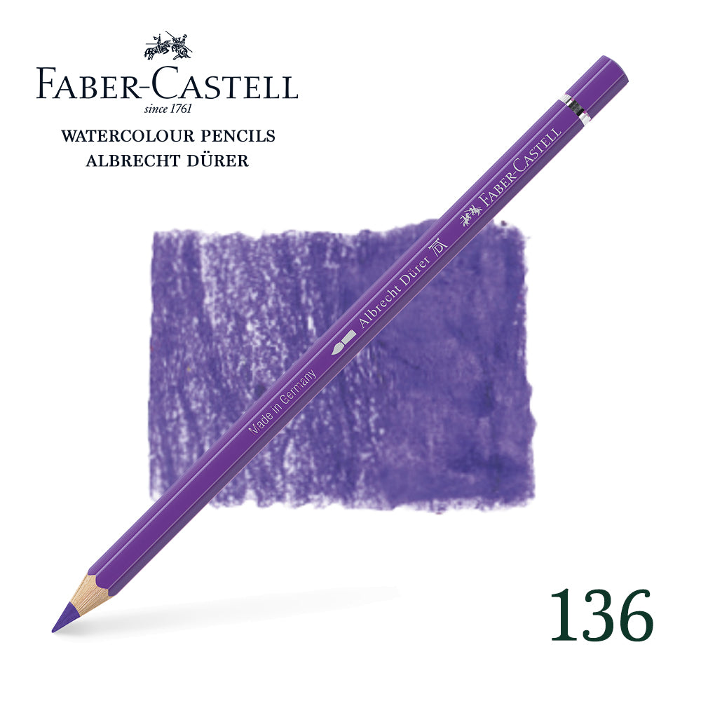 136 Purple Violet - Watercolor pencil - Faber Castell - Albrecht Durer