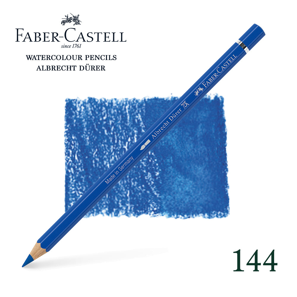 144 Cobalt blue greenish - Watercolor pencil - Faber Castell - Albrecht Durer