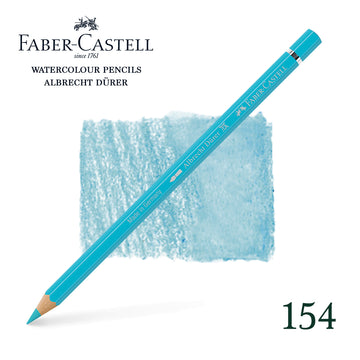 154 Turquoise de cobalt clair - Crayon aquarellable - Faber-Castell - Albrecht Dürer