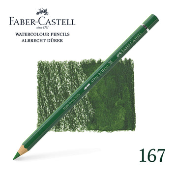 167 Vert olive permanent - Crayon aquarellable - Faber-Castell - Albrecht Dürer