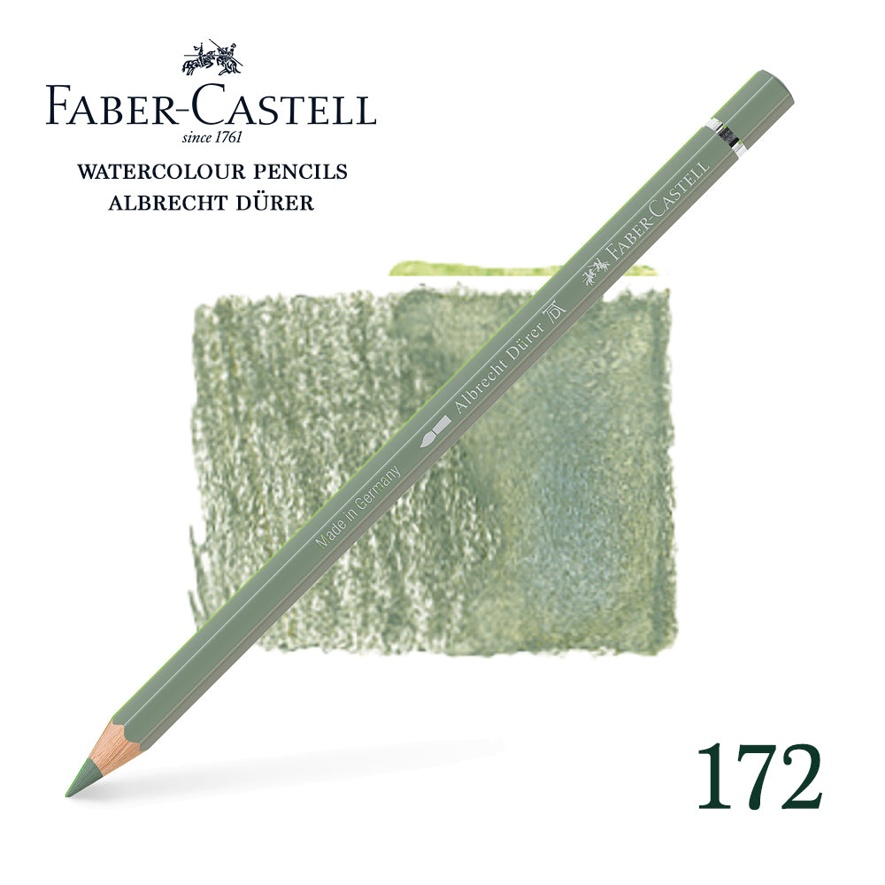 172 Erdbraungrün - Aquarellstift - Faber-Castell - Albrecht Dürer