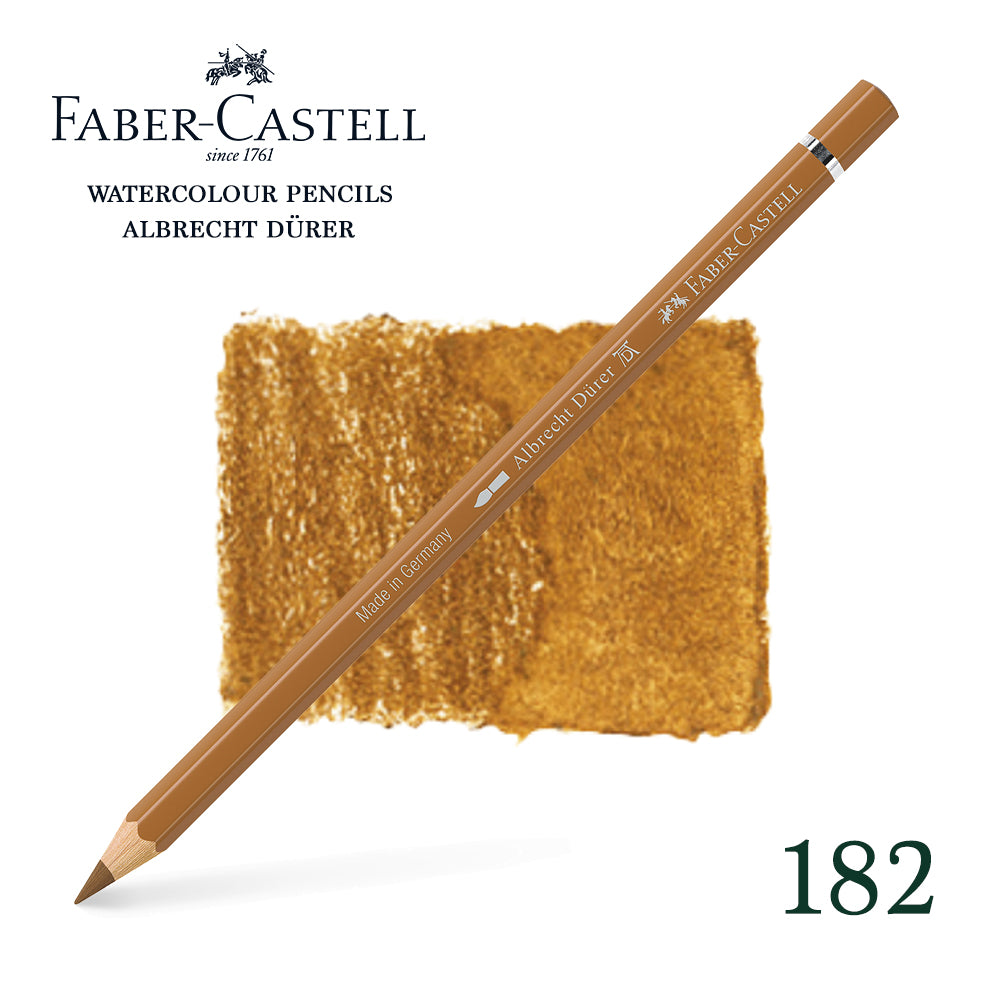 182 Ockerbraun - Aquarellstift - Faber-Castell - Albrecht Dürer