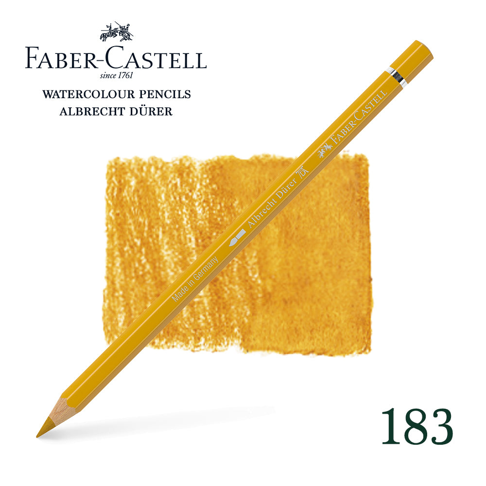 183 Gelber Ocker hell - Aquarellstift - Faber-Castell - Albrecht Dürer