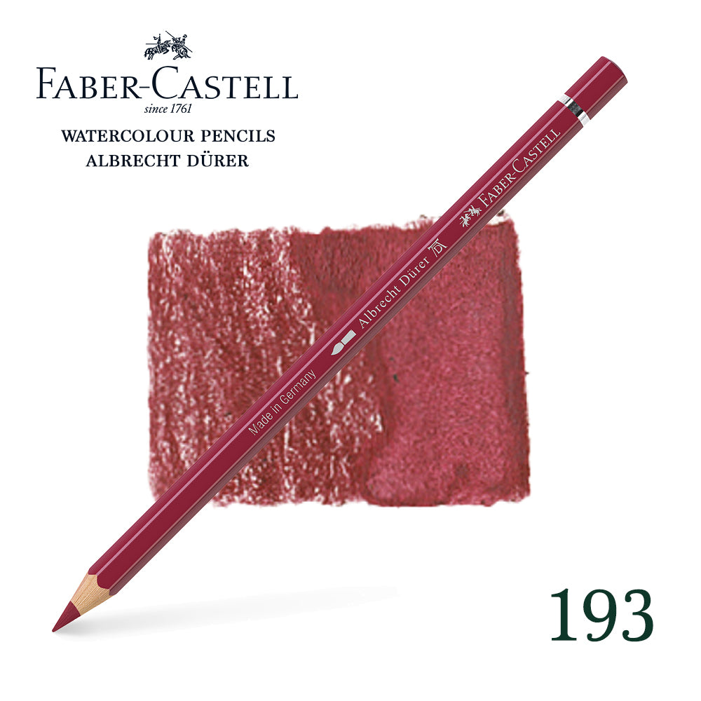 193 Gebrand karmijn - Aquarelpotlood - Faber-Castell - Albrecht Dürer