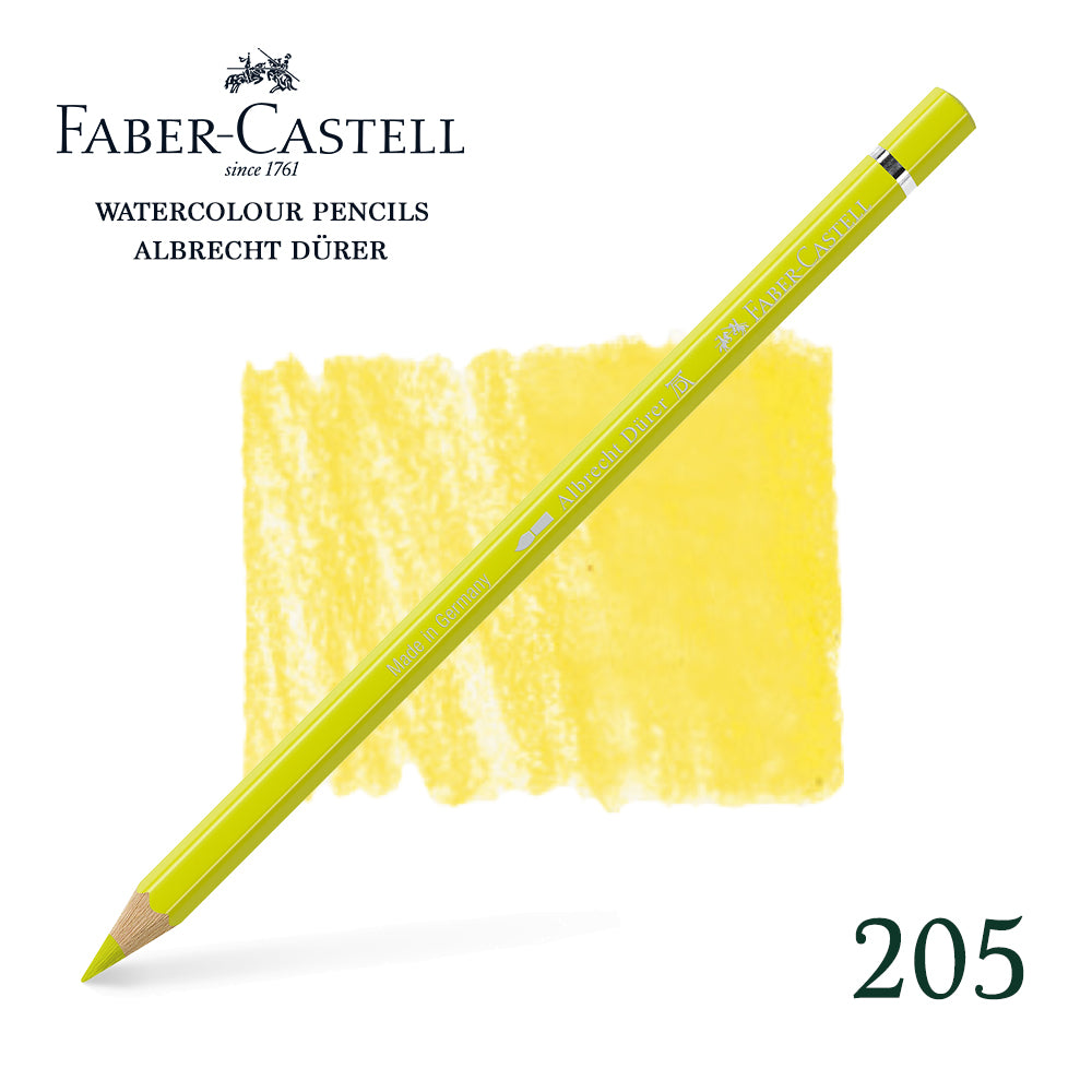 205 Citroengeel cadmium - Aquarelpotlood - Faber-Castell - Albrecht Dürer