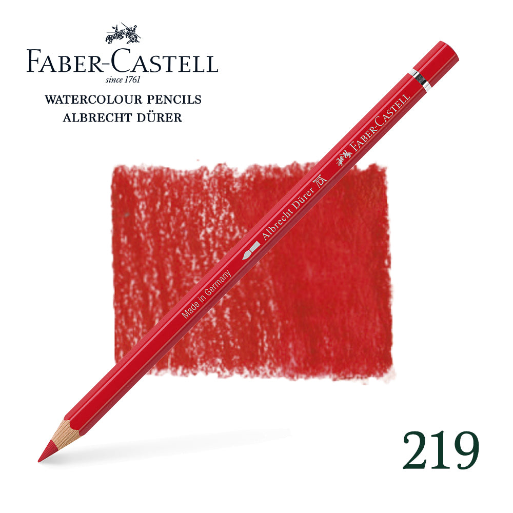 219 Diep scharlakenrood - Aquarelpotlood - Faber-Castell - Albrecht Dürer