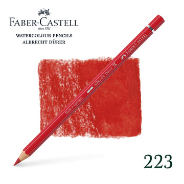 223 Rouge profond - Crayon aquarellable - Faber-Castell - Albrecht Dürer