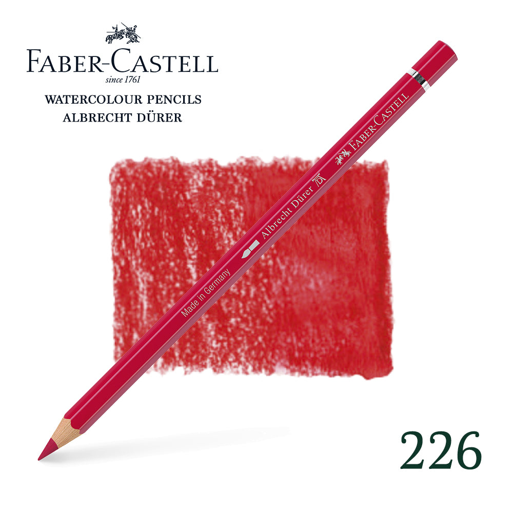 226 Alizarin crimson - Watercolor pencil - Faber Castell - Albrecht Durer