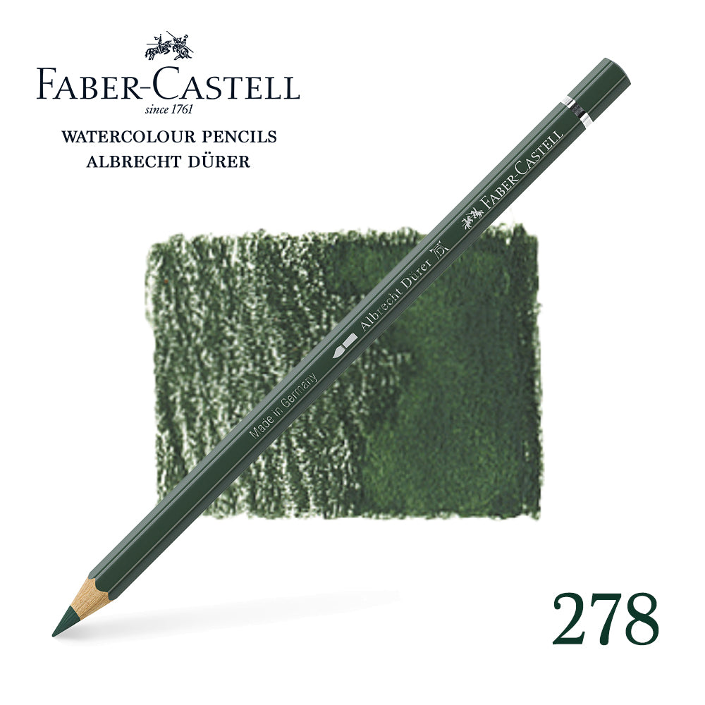 278 Chromoxidgrün - Aquarellstift - Faber-Castell - Albrecht Dürer