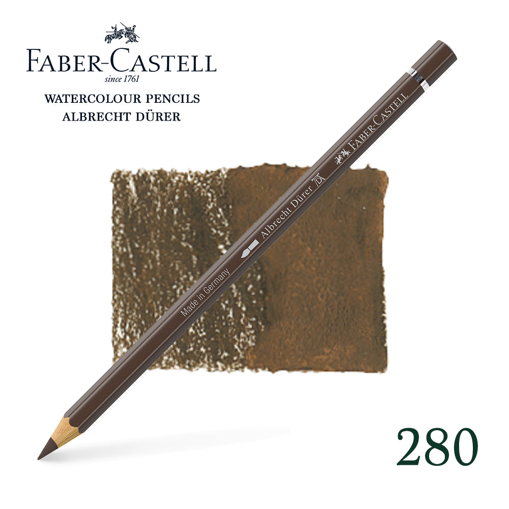 280 Gebrande omber - Aquarelpotlood - Faber-Castell - Albrecht Dürer