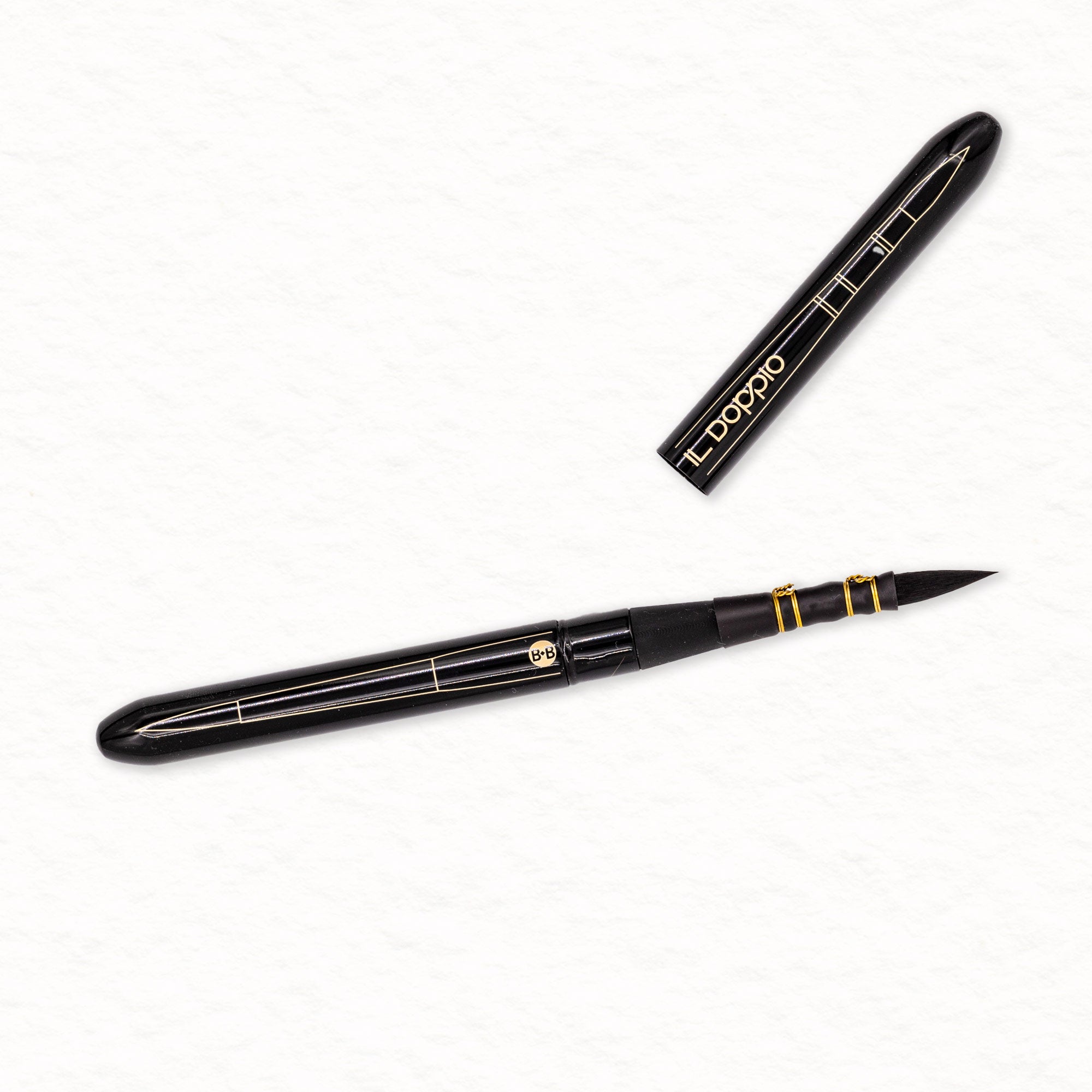 Il Doppio - Pinceau de voyage aquarelle - Borciani Bonazzi