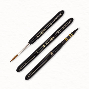 Il Doppio - Pinceau de voyage aquarelle - Borciani Bonazzi