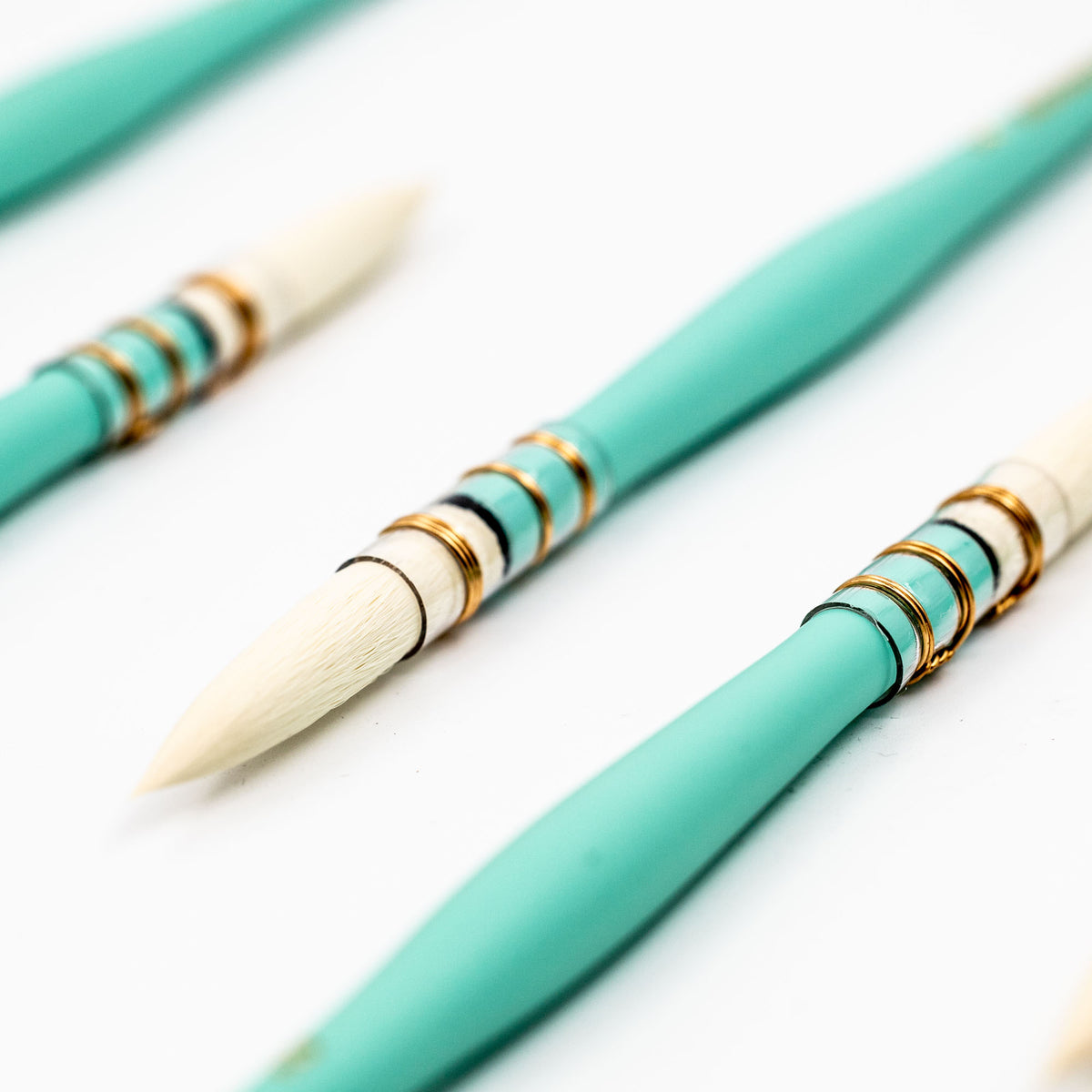 Pretty Mint - Da Vinci - Synthetischer Aquarellpinsel (Serie 496)