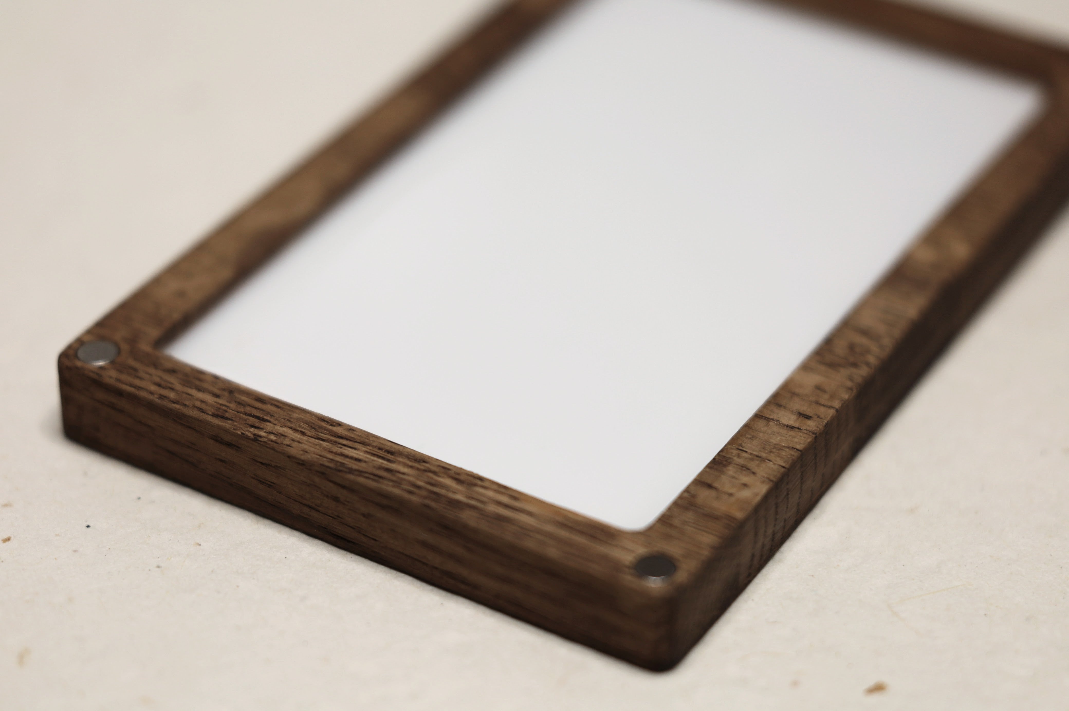 Coffret d'aquarelles de luxe en bois (avec 36 demi-godets vides)
