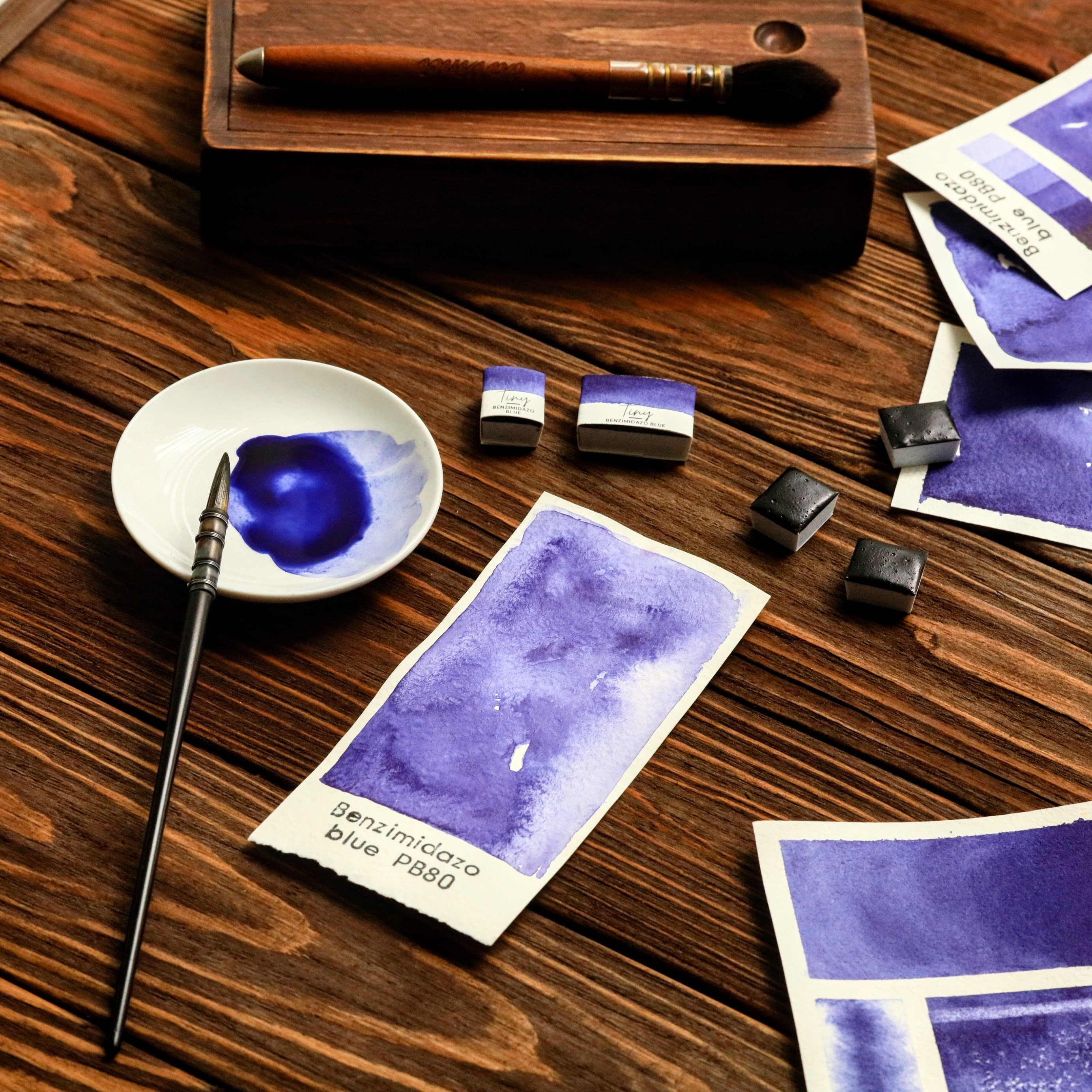 Bleu benzimidazo PB80 (pigment disparu)