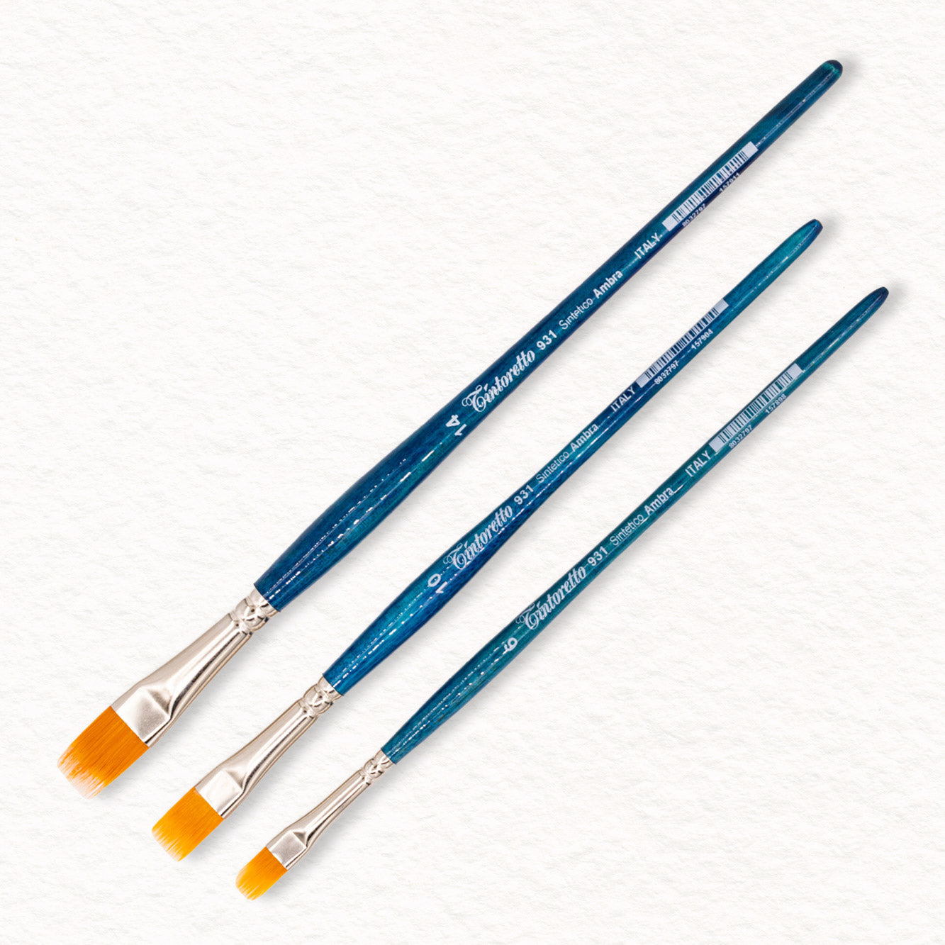 Comb shaped watercolor brush - Ambra (series 931) - Tintoretto