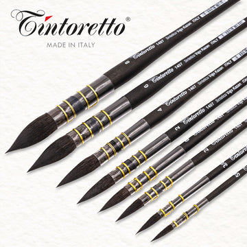 Vajo Kazan (series 1407) - Tintoretto - Synthetic watercolor brush