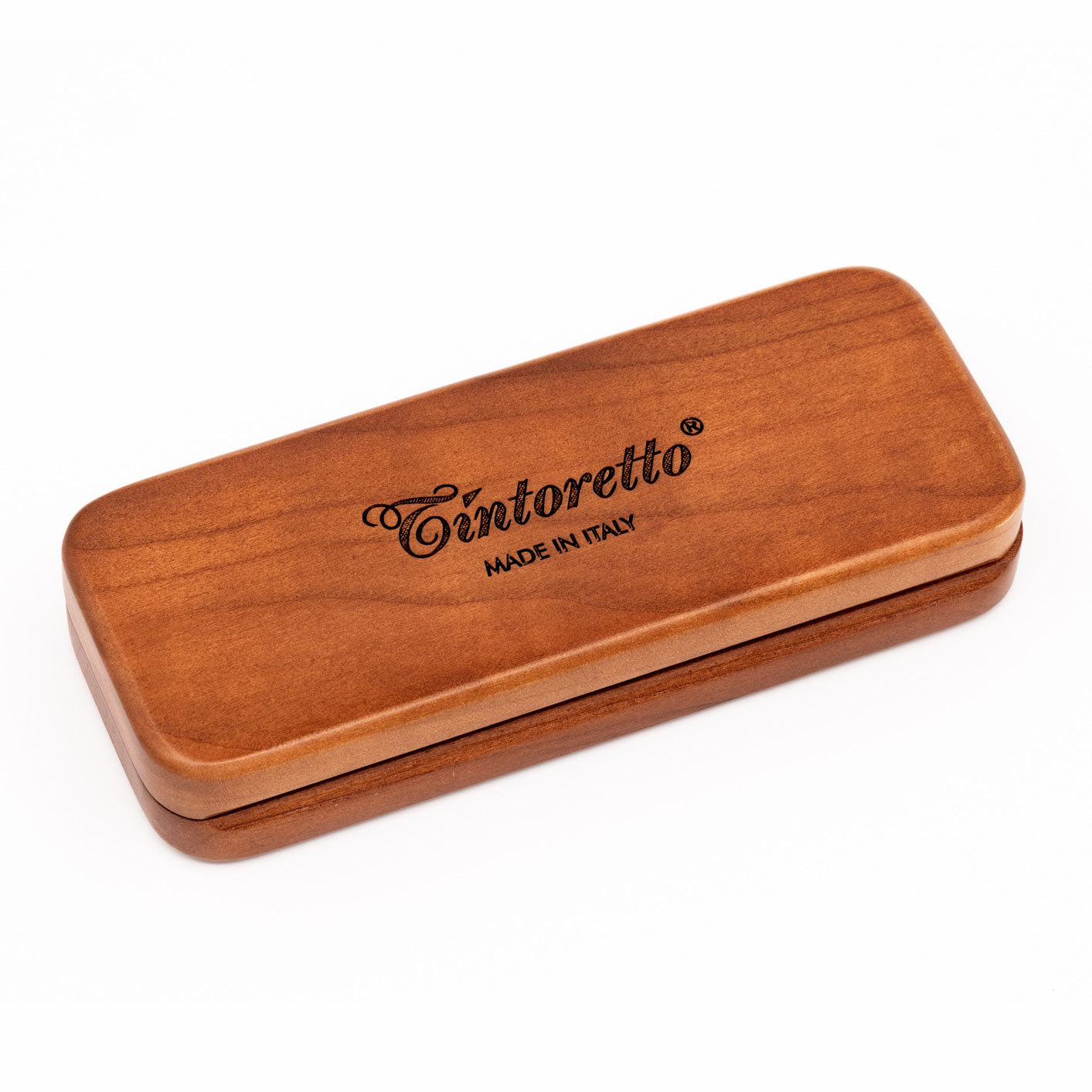 4 Reispenselen in kersenhouten doos - Vajo - Tintoretto (553)