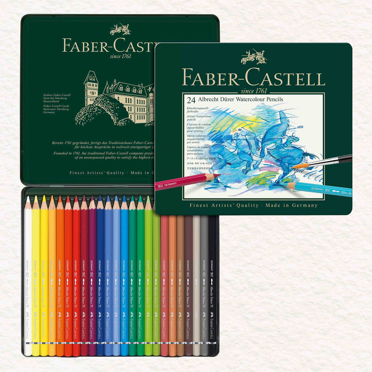 24er-Set – Aquarellstifte – Faber-Castell – Albrecht Dürer